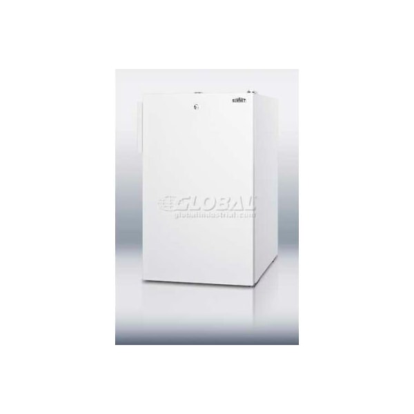 Summit Appliance Div. Summit Counter Height All Refrigerator W/Lock 4.1 Cu. Ft. White FF511L - main